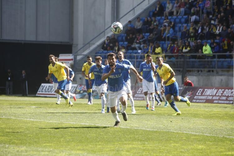 La U.D. Melilla cae en el Ramón de Carranza (2-0)