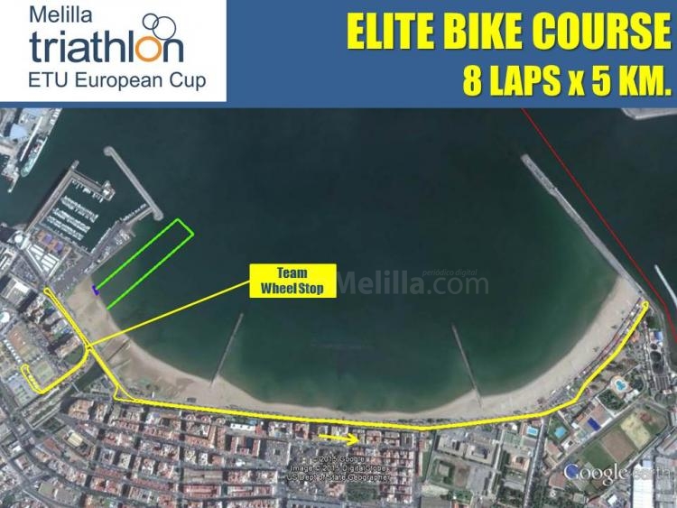 Triatlon: Presentación de los circuitos de la Copa de Europa a disputarse en Melilla