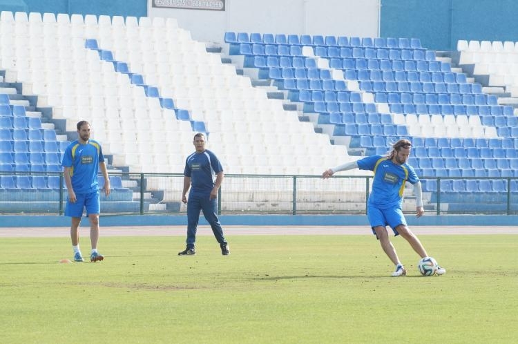 Unión Deportiva Melilla: Último entrenamiento antes de visitar al C.P. Cacereño
