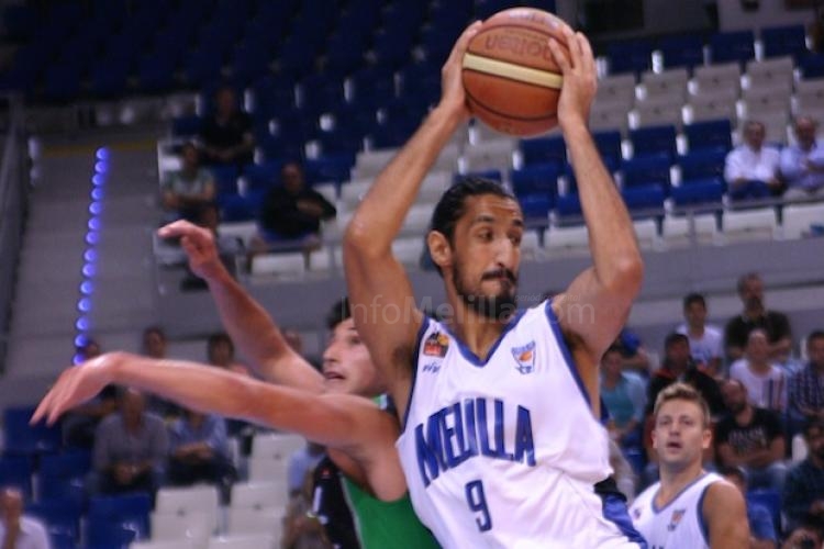 El pivot de Melilla Baloncesto, el griego Tsiaras