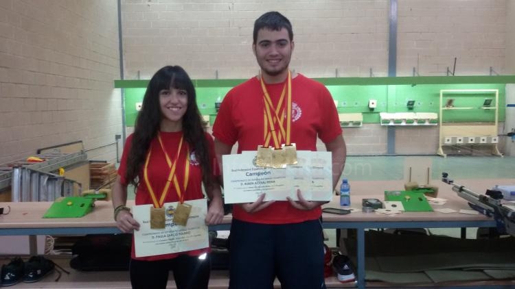 Paula Zarco y Rubén Acebal