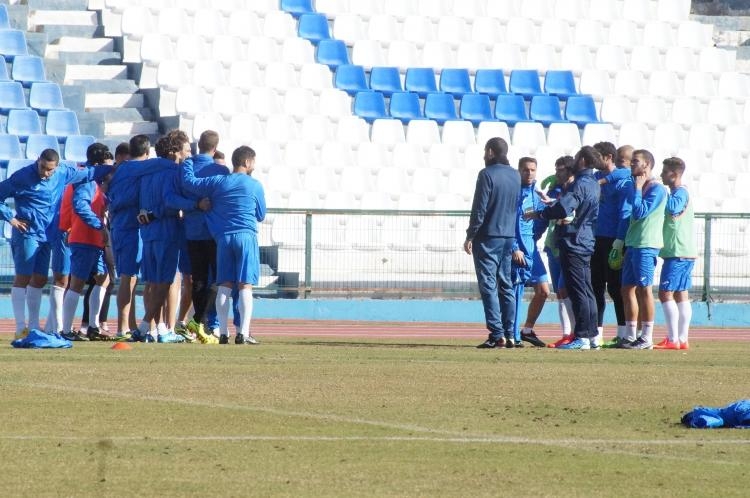 Unión Deportiva Melilla: Último entrenamiento antes de recibir al F.C. Cartagena