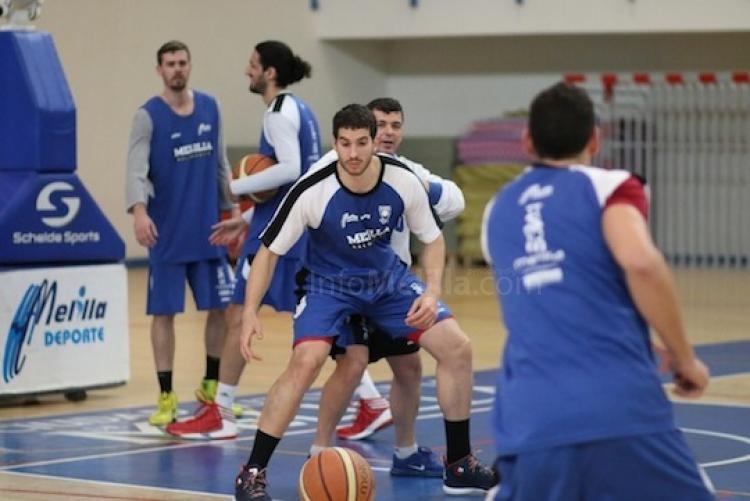 El Melilla Baloncesto inicia los entrenamientos de su semana más importante