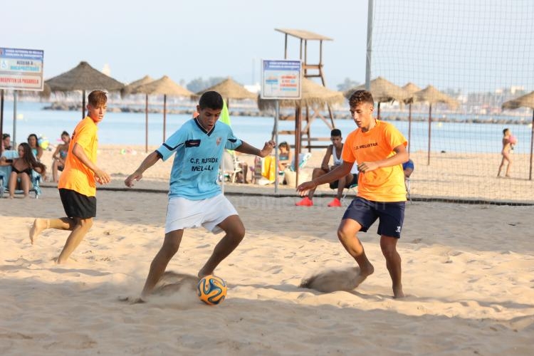 Melistar, primer campeón de la Liga Autonómica Juvenil de Fútbol Playa
