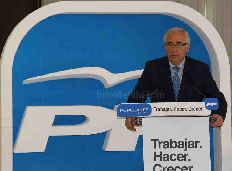 Imbroda: “La lista del PP de Melilla es una lista ganadora con gente preparada y con un proyecto de futuro para Melilla”