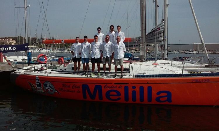 Vela: EL "Ciudad de Melilla-Club Masrítimo" se queda a un paso de poder hacer podiun en la Straich Challenger