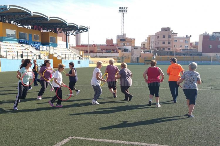 La Fundación de la FMF sigue trabajando la actividad física con las personas mayores