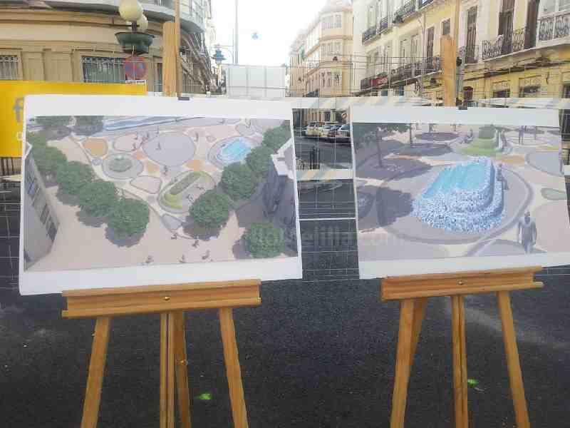 Comienzan las obras de remodelación de la Plaza Héroes de España, que supondrán un coste de casi 800.000 euros