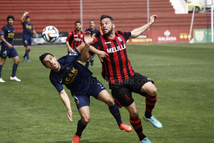 Tras vencer a UCAM a domicilio el Melilla da un golpe sobre la mesa para aspirar a todo (1-2)