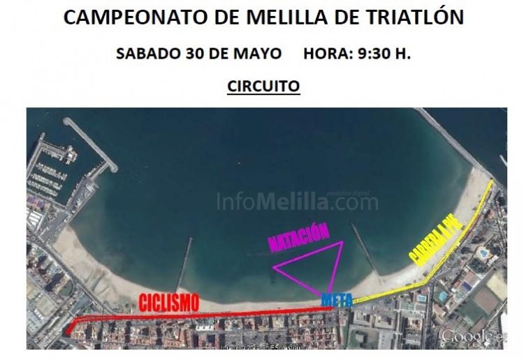 Trazado del denominado "Circuito del Hipódromo"
