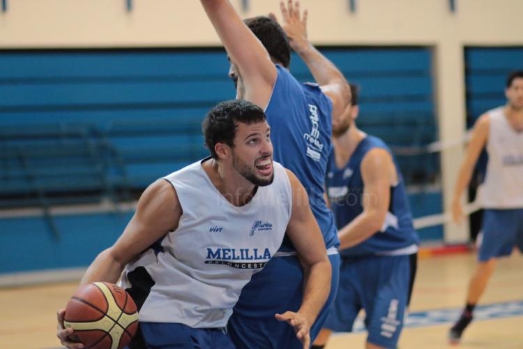 Melilla Baloncesto: Último entrenamiento antes de la primera gira por Andalucía
