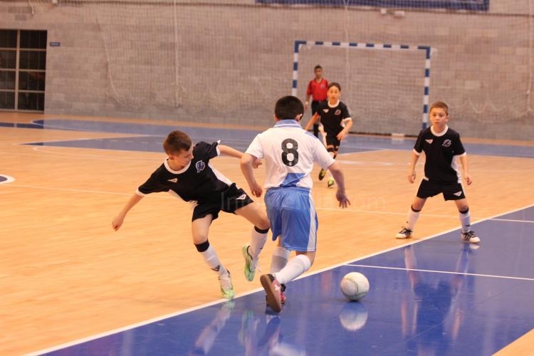 Campeonato España Benjamin Fútbol Sala: Trabajo sin recompensa en la despedida del Nacional de Melilla ante Galicia (0-4)