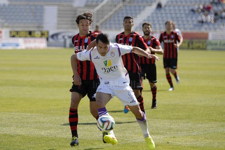 La Unión Deportiva pierde en su visita a Jaén por 3-2 en un partido con una primera parte con cuatro goles