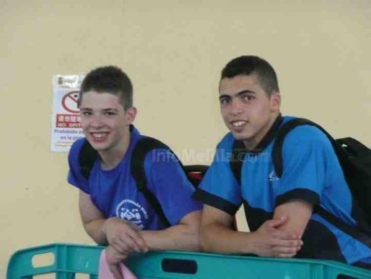 David Sánzhez y Abiola Bachir