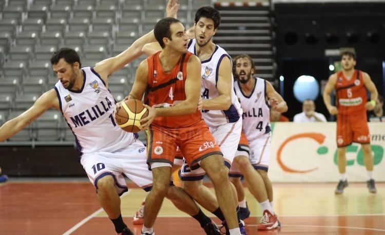 El Melilla Baloncesto remonta el vuelo en el último cuarto ante los granadinos de Coviran (63-68)