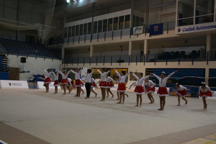 Gimnasia Rítmica: La Federación Melillense de Gimnasia ha celebrado su tradicional festival de navidad