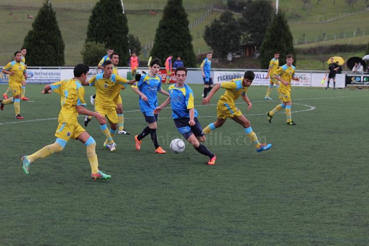 El combinado Sub 18 no puede con la superioridad del Principado de Asturias (0-5)