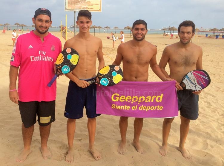 Los finalistas masculinos de primera categoría