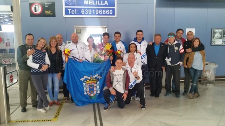 Llegaron a la Ciudad nuestros paisanos Campeones del Mundo de Padel