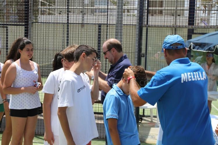 Padel: la Federación Melillense y el Club Marítimo han clausurado la Escuela de Invierno