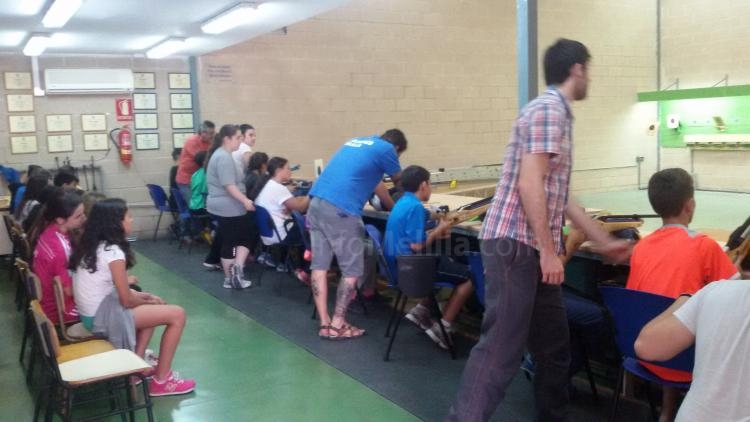 Tiradores en la línea