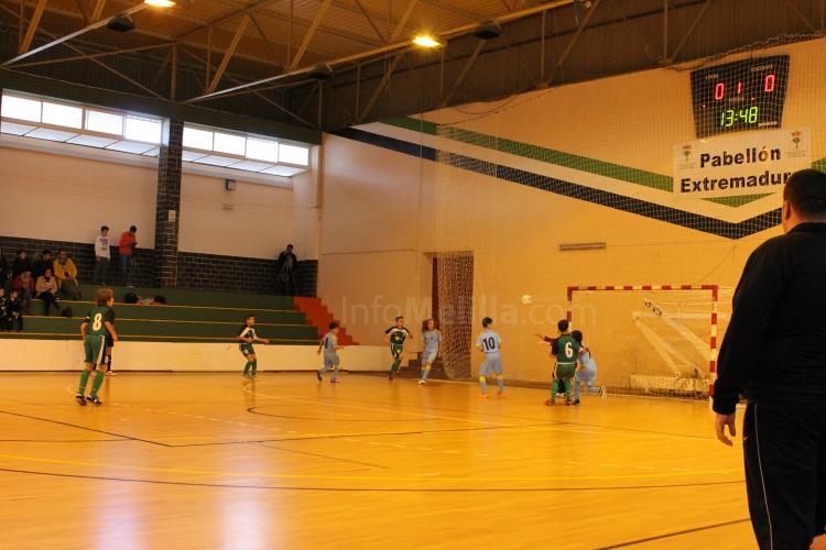 Campeonato España Fútbol Sala Alevín: Extremadura vence a Melila con sus impresionantes contras (8-3)