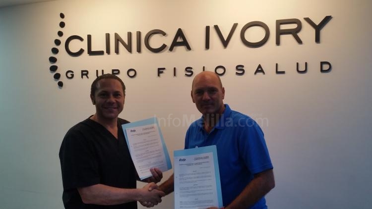 Convenio de colaboracion Clinicas Ivory y Federación Melillense de Pádel