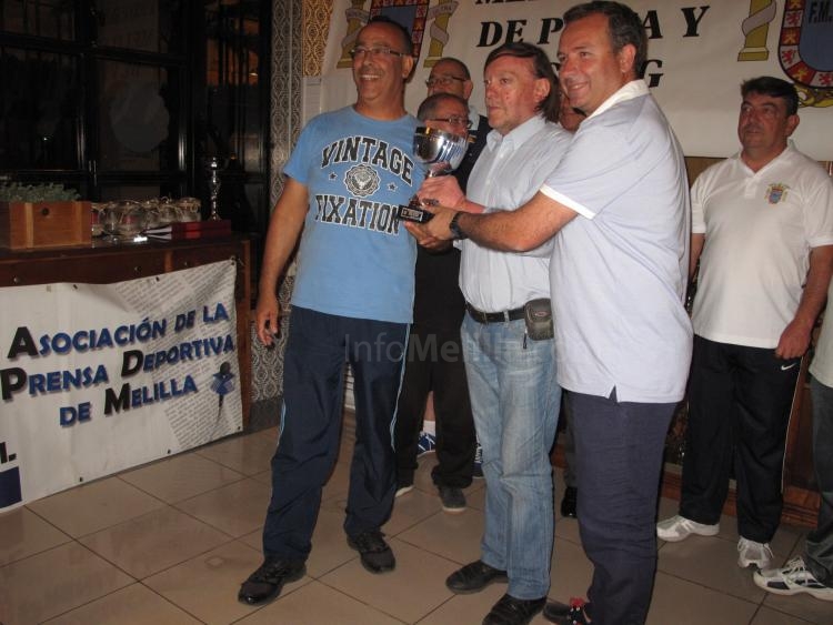 Antonio García vencedor del VI Campeonato de Pesca para Periodistas Deportivos