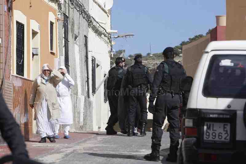 Detenidos en Melilla los dos responsables de una red de reclutamiento y adoctrinamiento del grupo terrorista DAESH en España