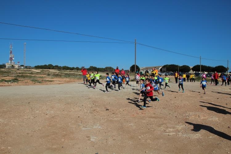 La salida en la categoría benjamín