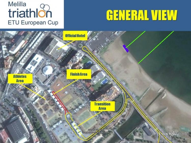 Triatlon: Presentación de los circuitos de la Copa de Europa a disputarse en Melilla