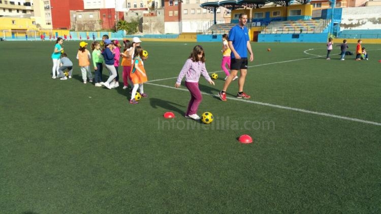 Los Campus de Semana Santa de la Fundación de la Federación Melillense de Fútbol se saldan con éxito