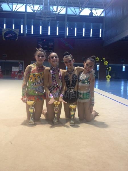 Gimnasia Rítmica: Las gimnastas melillenses ultiman su preparación para el Campeonato de España