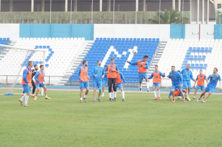 Unión Deportiva Melilla: Juanjo y Manolo, dudas para visitar al UCAM Murcia