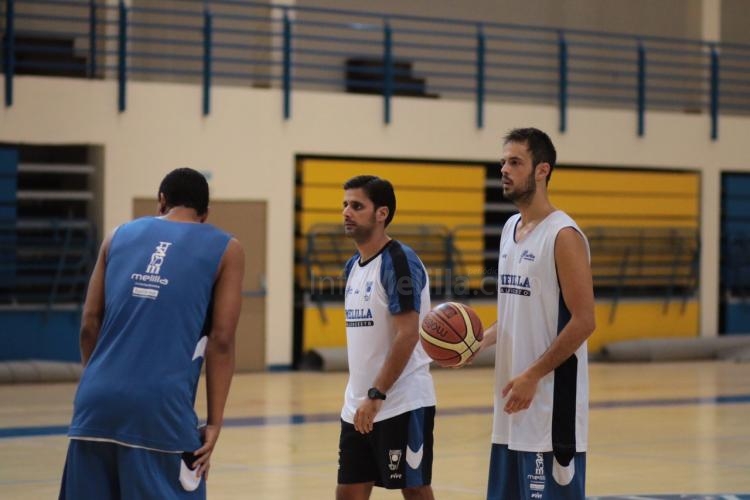 Melilla Baloncesto: Último entrenamiento antes de la primera gira por Andalucía