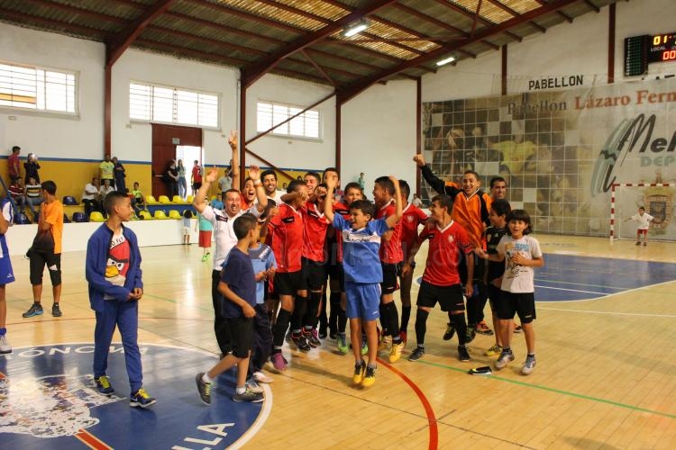 El Rusadir CF no da lugar a la sorpresa y se lleva el título de campeón infantil de fútbol sala