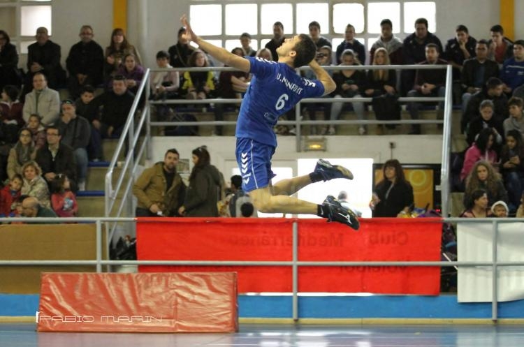 En pleno saque