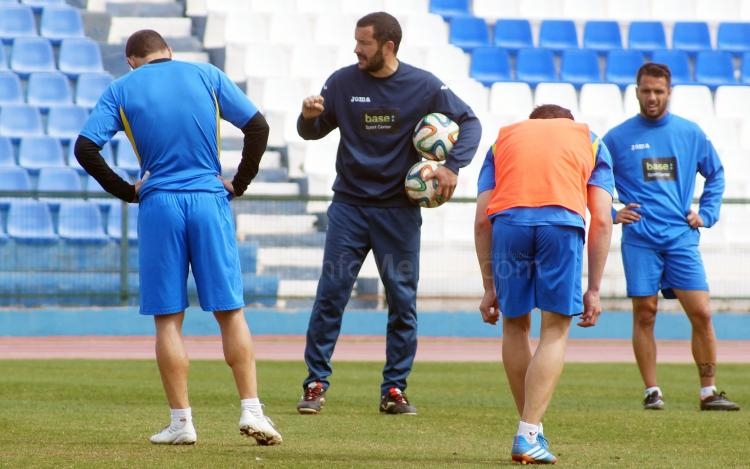La U.D. Melilla ultima detalles para recibir a La Roda