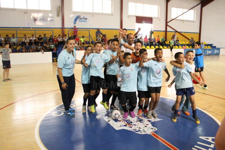 La Peña Madridista manda en las dos categorías alevín de fútbol sala