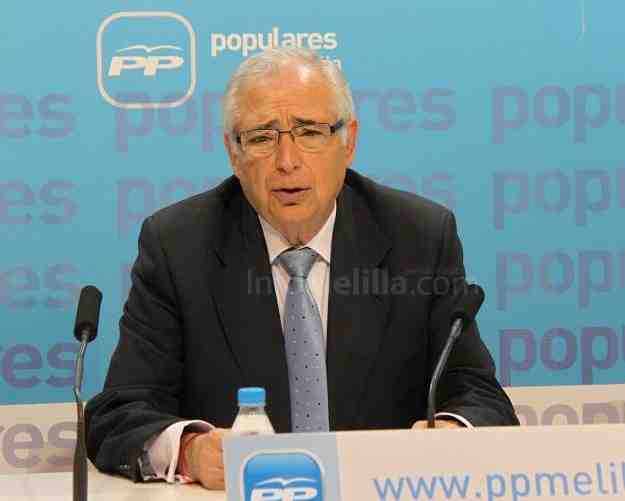 Juan José Imbroda, candidato a la Presidencia de Melilla