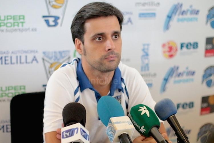 Alejandro Alcoba (CB Melilla): "El COB es un rival peligroso y con poco que perder"