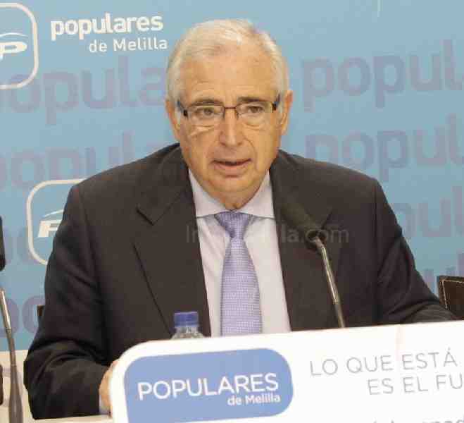 Juan José Imbroda, presidente de Melilla