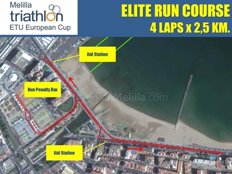Triatlon: Presentación de los circuitos de la Copa de Europa a disputarse en Melilla