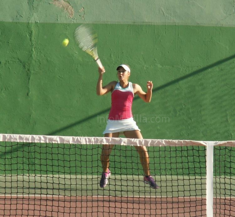 XII Internacional de Tenis Femenino Ciudad de Melilla: Jornada suspendida por las fuertes lluvias matutinas