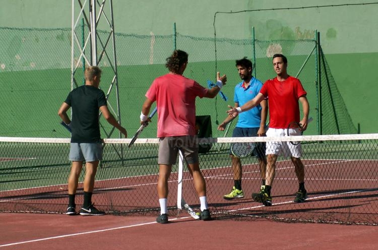 X Internacional de Tenis Masculino Ciudad de Melilla: Se jugaron los octavos de final y cuartos de dobles