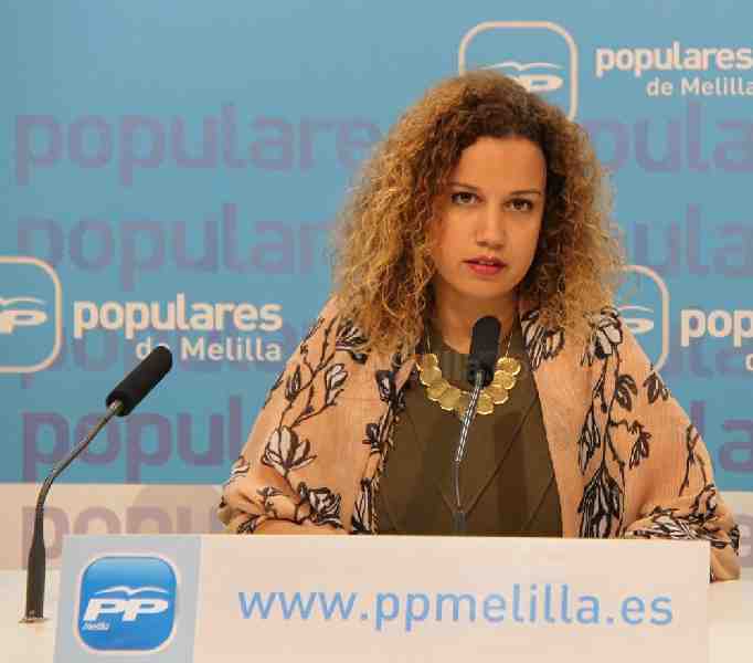Isabel Moreno, secretaria regional de Nuevas Generaciones (NNGG) de Melilla