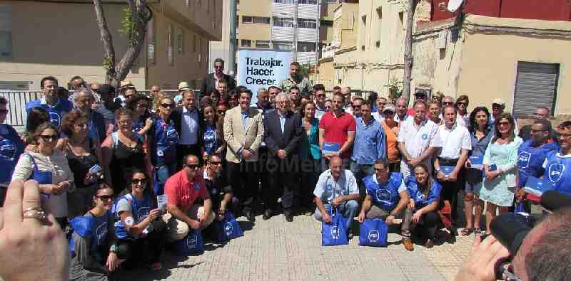 Imbroda: “Nuestro propósito es el de continuar construyendo Melilla"