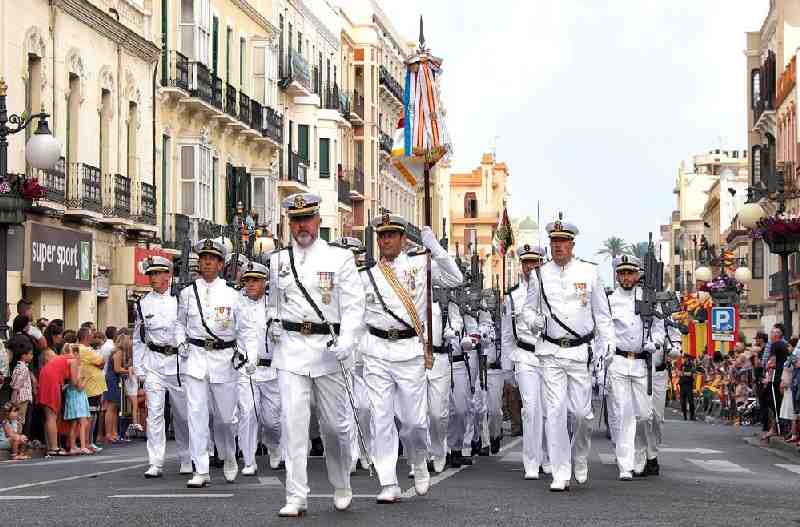 Regulares Melilla 52 y la Compañía de Mar de Melilla participarán en el desfile del Día de la Fiesta Nacional en Madrid