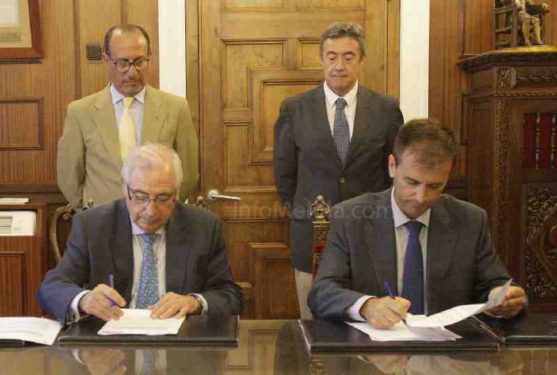 La Ciudad cede al Estado nuevos terrenos de Jardín Valenciano para completar las instalaciones del futuro Instituto de Secundaria
