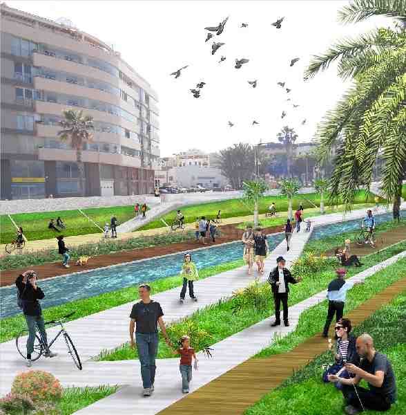 PPL propone convertir el cauce del Río de Oro en un gran parque fluvial de uso público